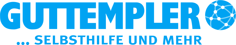 Logo Guttempler-Schriftzug mit Kugel