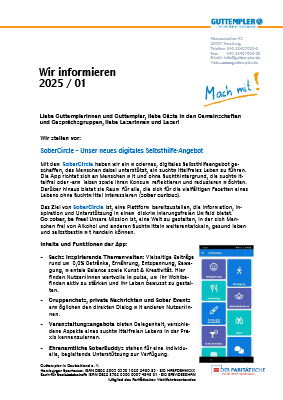 Wir informieren 1 / 2025